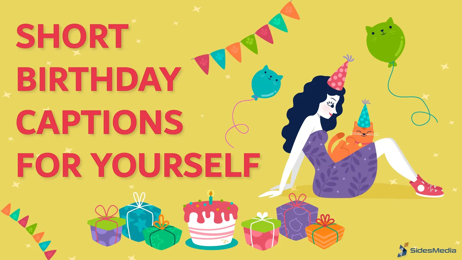 Short Birthday Captions for Yourself